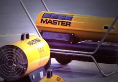 Nagrzewnice powietrza - Budowa w zimie - ogrzewanie obiektów budowlanych