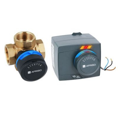 Zestaw regulacyjny ProClick: 4-drogowy obrotowy zawór mieszający