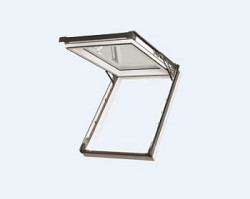 Funkcja uchylna pozwala na płynną regulację skrzydła w zakresie 0-30°, zaś funkcja otwierania do poziomu 60°