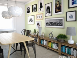 Wyjątkowy klimat wnętrza stworzą też umieszczone na ściennej galerii ulubione obrazy