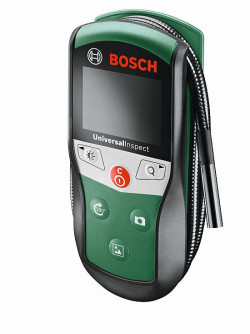 Nową kamerę inspekcyjną Bosch obsługuje się za pomocą tylko sześciu przycisków