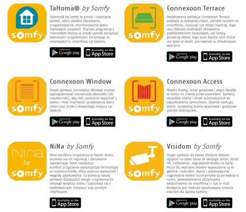 Wszystkie aplikacje dostępne są bezpłatnie z Google Play i App Store
