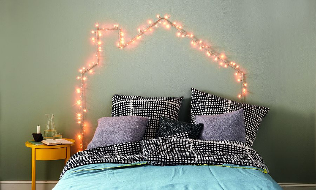 Oświetlenie nad łóżkiem - zrób to sam!