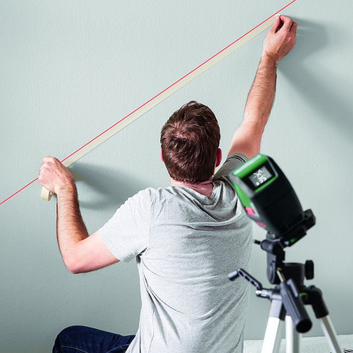 Ustaw laser krzyżowy na tryb samopoziomujący