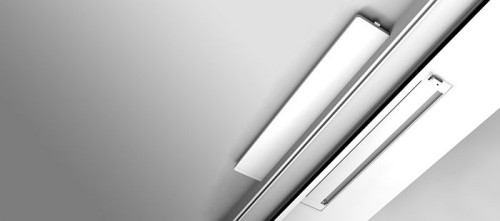 Minimalistyczne wzornictwo linii Integro sprawia, że funkcja nawiewnika ewoluuje