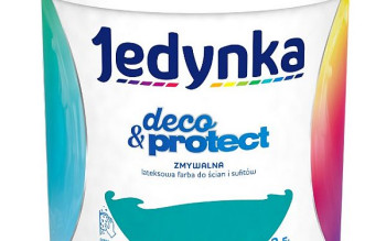 Jedynka wprowadza na rynek nową linię zmywalnych farb do ścian
