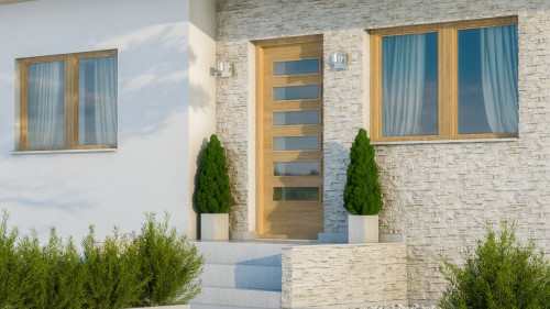 Architekci upraszczają bryły, pozwalając większym powierzchniom ścian, nie przełamanym i przekombinowanym &quot;upiększeniami&quot;, grać pierwsze skrzypce