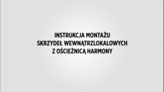 Instrukcja montażu skrzydeł wewnątrzlokalowych z ościeżnicą HARMONY