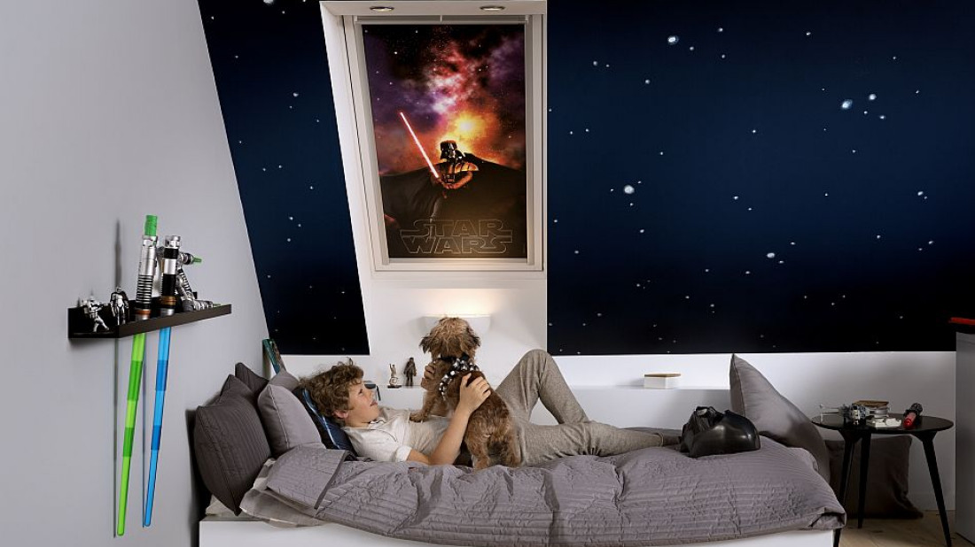 VELUX: Wszechświat Star Wars™ w sypialni Twojego dziecka