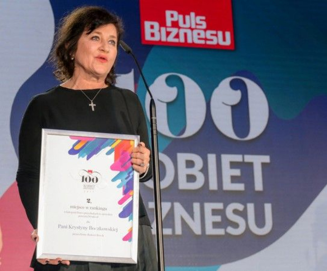 Drugie miejsce w rankingu "100 Kobiet Biznesu 2017" dla prezes Robert Bosch