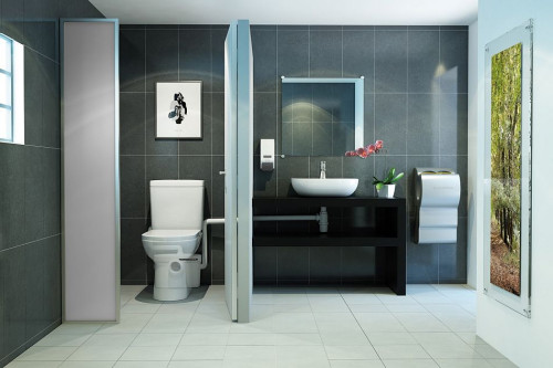 To kompaktowe urządzenie tłoczy ścieki na wysokość 5 m i odległość 100 m w poziomie