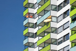 Wieżowiec we Freiburgu