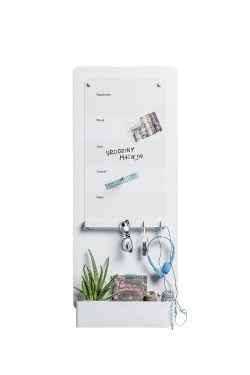 Akcesoria, które uzupełniają tablicę, są takie same jak przy drzwiach SMART