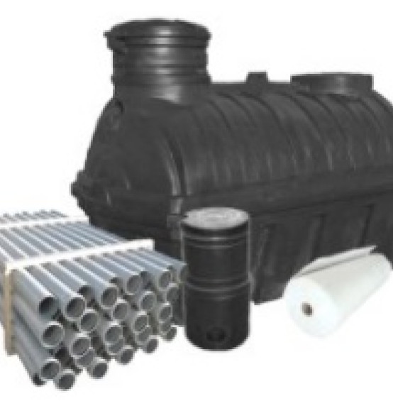 Oczyszczalnia  OP-3000/7  z drenażem do 7 osób