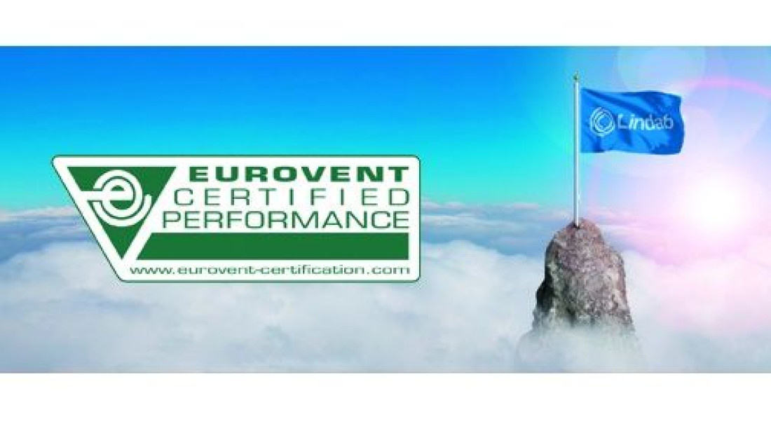 Systemy wentylacyjne Lindab jako pierwsze na świecie z certyfikatem Eurovent