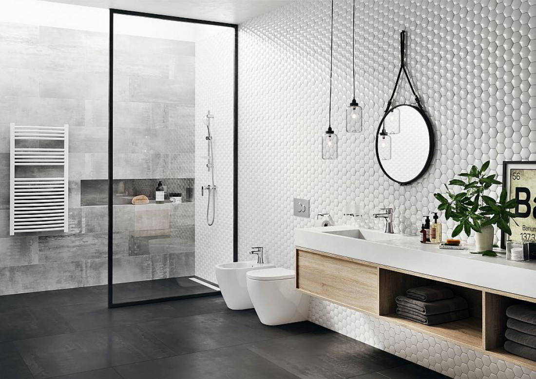 Ferro: Nowoczesna łazienka w skandynawskim stylu