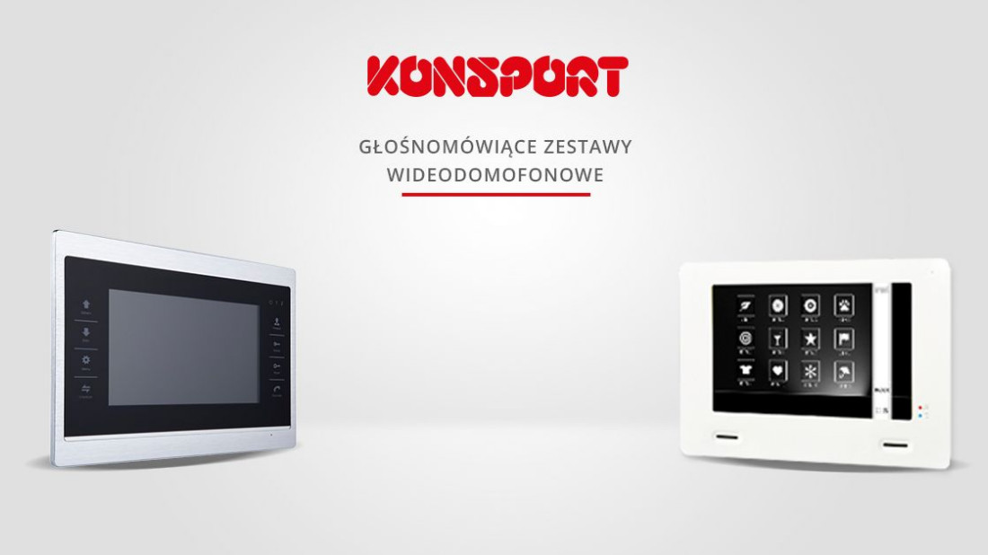 Konsport prezentuje nowe zastosowanie słupka z automatyką - zestawy wideomofonowe