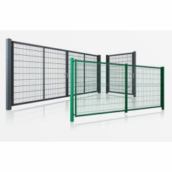 Bramy skrzydłowe i furtki BASTION