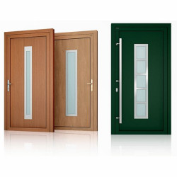 Aluminiowe drzwi zewnętrzne DECO