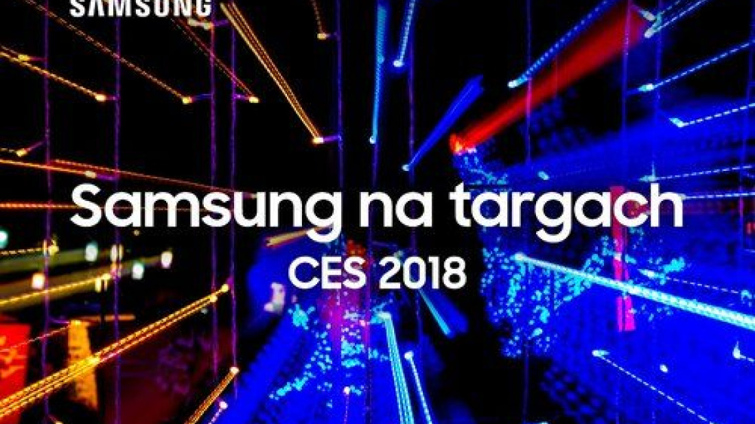 Transmisja konfernecji Samsung na targach CES 2018