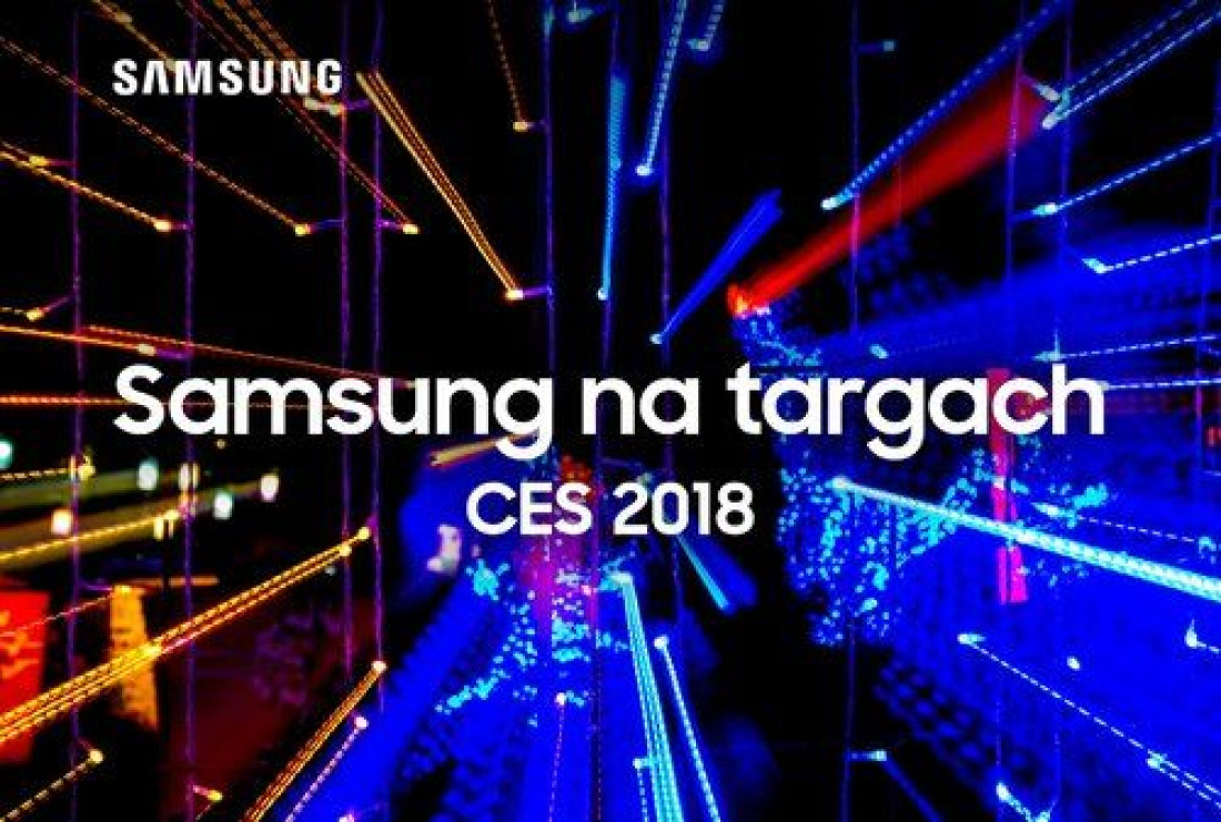 Transmisja konfernecji Samsung na targach CES 2018
