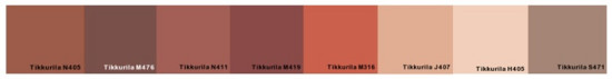 Paleta farb Tikkurila