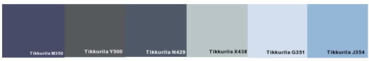 Paleta farb Tikkurila