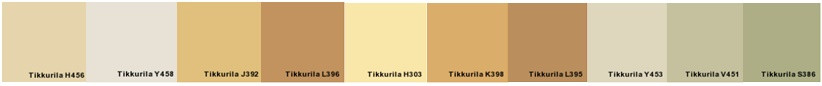Paleta farb Tikkurila
