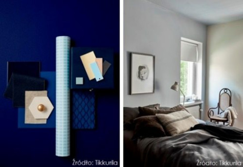 Błękity z najnowszej kolekcji Tikkurila