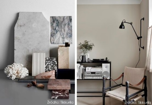 Biele i beże z kolekcji Tikkurila Minerals 2018