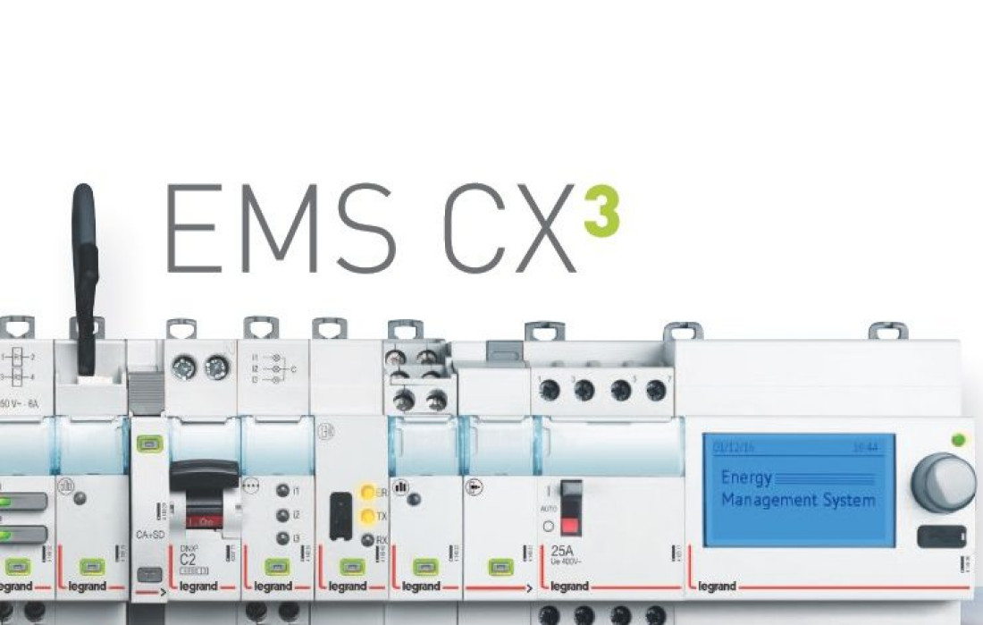 LEGRAND: uniwersalny i innowacyjny System zarządzania energią EMS CX³
