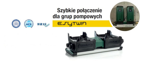 Połączenie dla grup pompowych E.SYTWIN