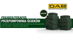 Automatyczne przepompownie ścieków DAB FEKABOX/FEKAFOS