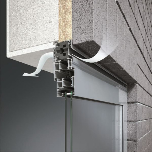 Okno z systemem wentylacji