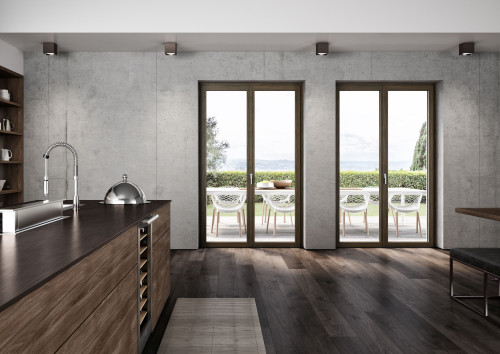 Okna z kolekcji Natura w kuchni