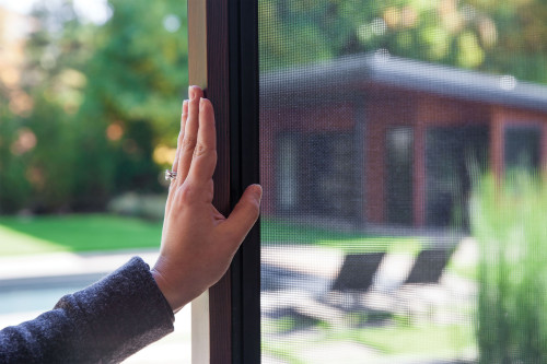 Drzwi Zintegrowane Centor otwierają się lekko i bez wysiłku