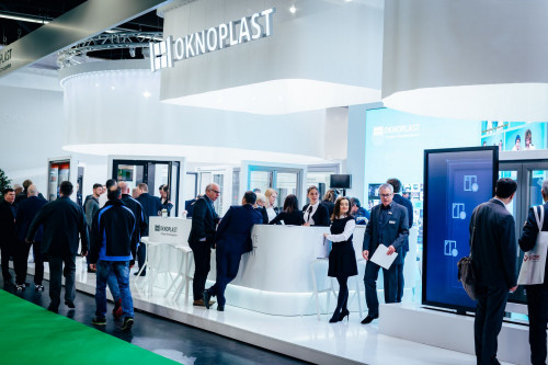 Stoisko Grupy OKNOPLAST na targach Fensterbau Frontale