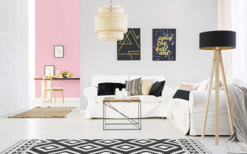 Wnętrza muśnięte wiosennymi farbami z linii Jedynka Deco & Protect