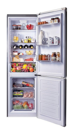 Przykładowe rozmieszczenie poszczególnych produktów w lodówce