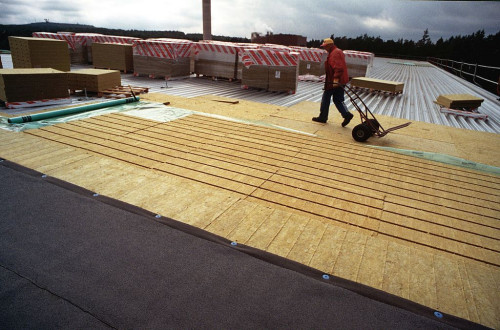 Izolacja dachu płaskiego