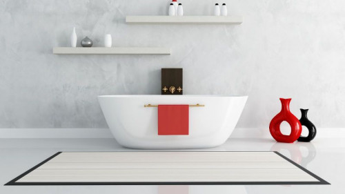 Wanna wolnostojąca w łazience