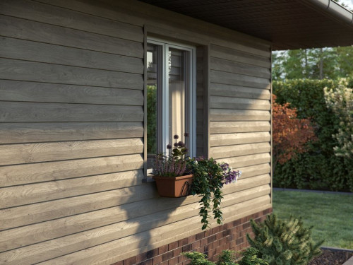 Siding winylowy grey oak