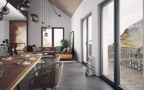 System Vetrex V76 w salonie