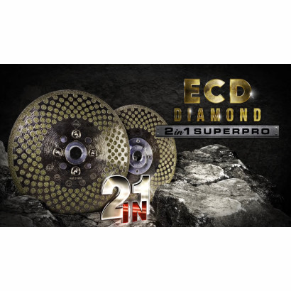 Tarcza diamentowa ECD 2w1