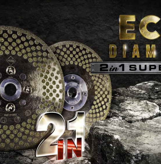 Tarcza diamentowa ECD 2w1