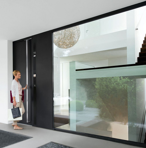 Drzwi ADS Simply Smart z panelem DCS Touch Display