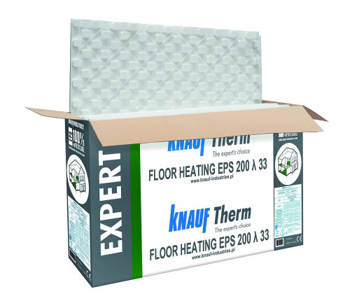 Opakowanie płyt styropianowych Knauf Therm Floor Heating