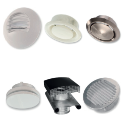 Elementy nawiewne i wyciągowe