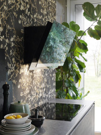 Dekoracyjny okap ścienny Crystal