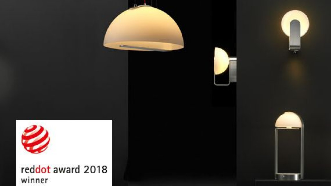 Seria lamp designerskich Brenda z nagrodą RED DOT 2018!